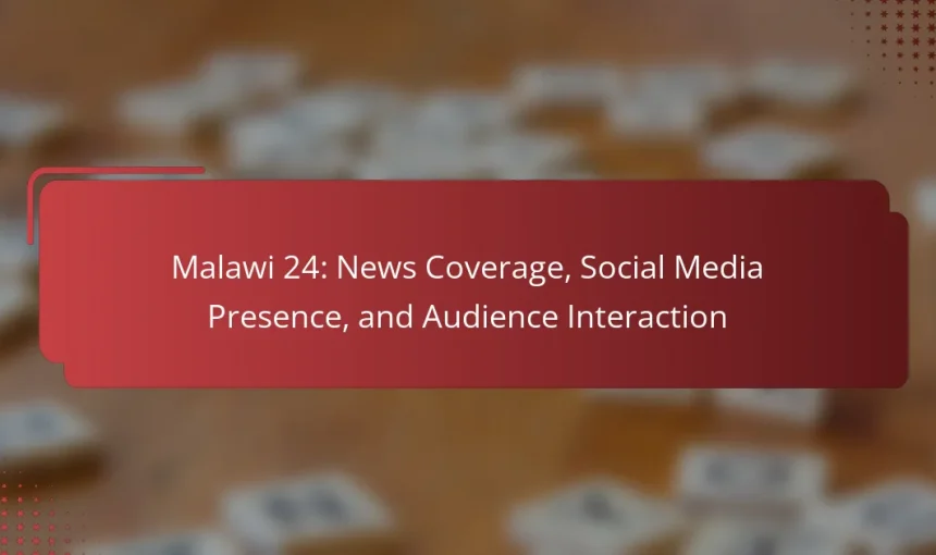 Malawi 24: News Coverage, Social Media Presence, and Audience Interaction